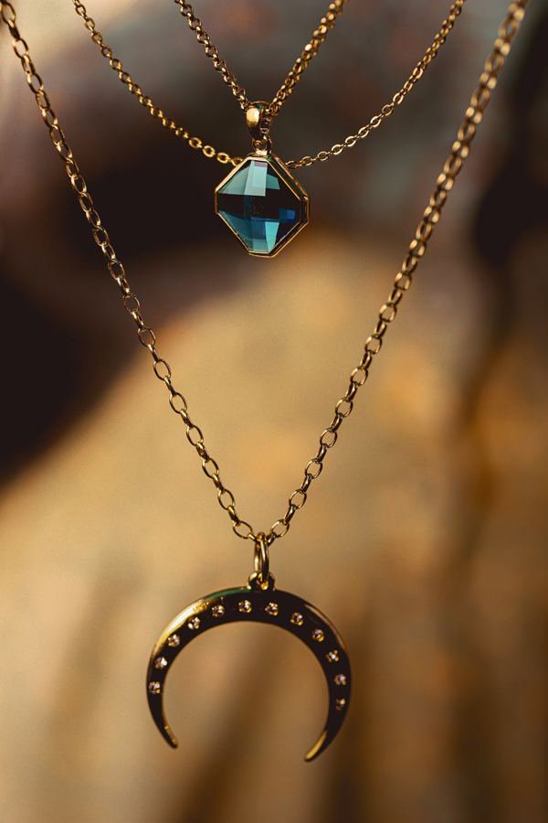 Crescent Moon Pendant